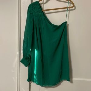 Fun tibi one shoulder dress.